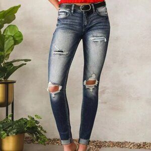 NWT From the Buckle - KanCan Low Rise Skinny Ankle Jean - Size 26x30